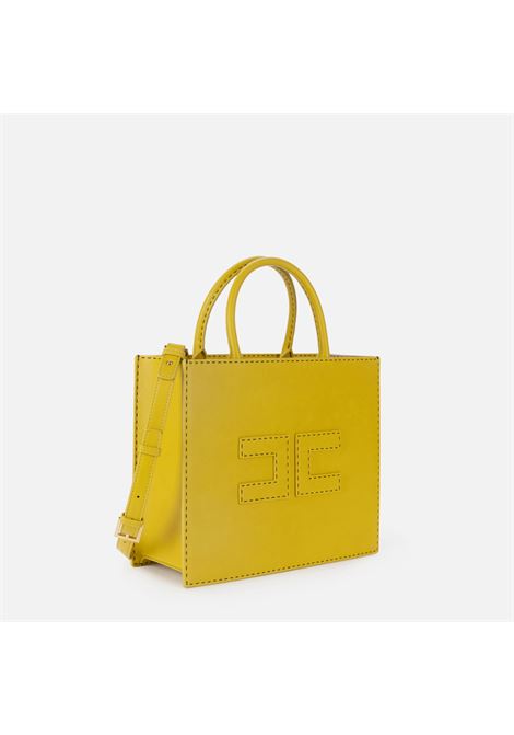 BORSA SHOPPING MEDIA CON INPUNTURE A CONTRASTO ELISABETTA FRANCHI | Borsa | BS09A51E2DC6